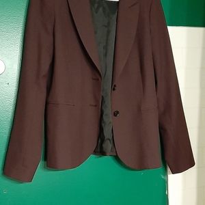 Women's stylish, plum blazer size 12